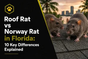 Roof Rat vs Norway Rat in Florida: 10 Key Differences Explained