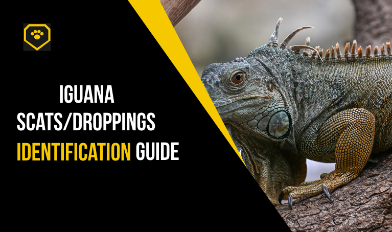 iguana scats/droppings identification guide