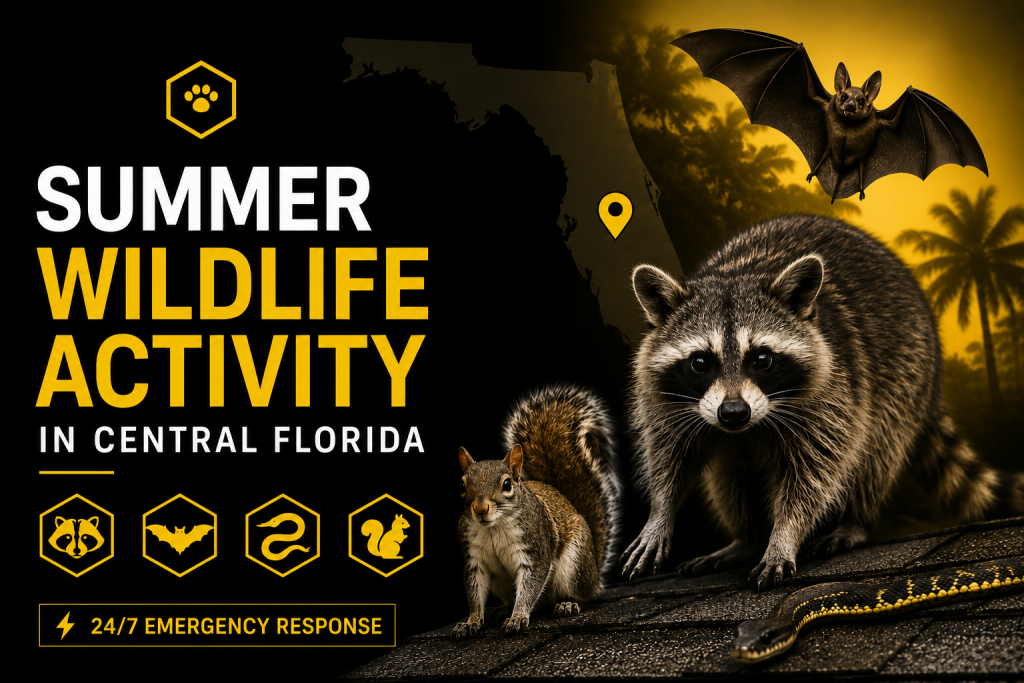 Summer Wildlife Activity in Central Florida: What to Expect & How to Stay Ahead